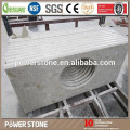 Whole White Artificial Marble Stone for One Piece Bathroom Sink and Countertop